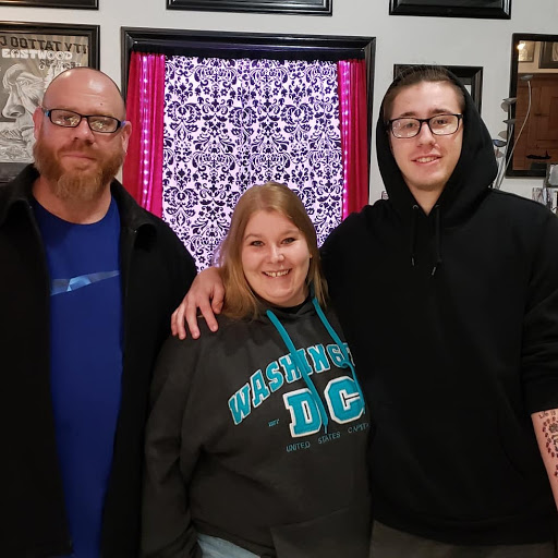 Explore leather tattoo ideas, creative tattoo ideas in Erie, available at EliKingInk