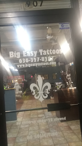 Tattoo Shop «Big Easy Tattoo Studio», reviews and photos, 907 Main Plaza Dr, Wentzville, MO 63385, USA