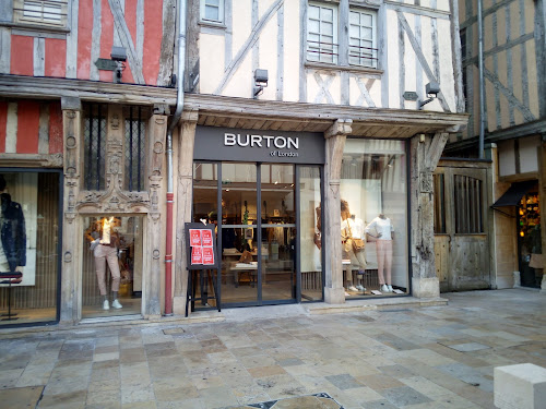 Magasin de vêtements Burton of London Troyes