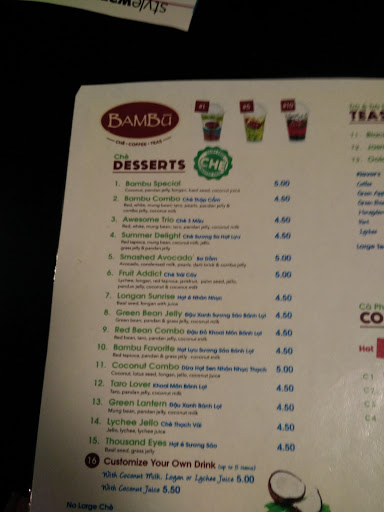 Dessert Shop «Bambu Desserts & Drinks», reviews and photos, 6050 Geary St, San Francisco, CA 94121, USA