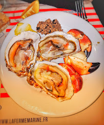 Huître du Restaurant de fruits de mer La Ferme Marine - La Tablée à Marseillan - n°6