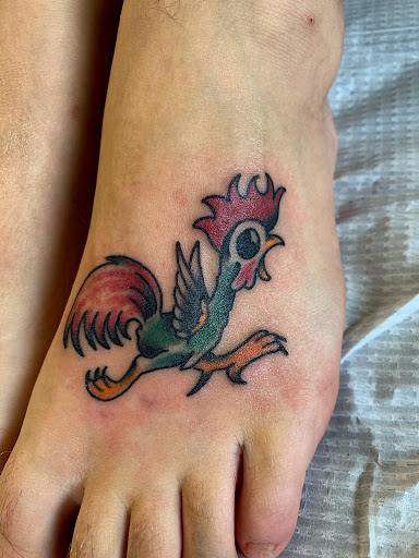 Explore church tattoo ideas, creative tattoo ideas in Mount Clemens, available at Hand & Heart Tattoo