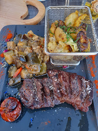 Steak du Restaurant français Le refuge étoilé à Les Orres - n°6