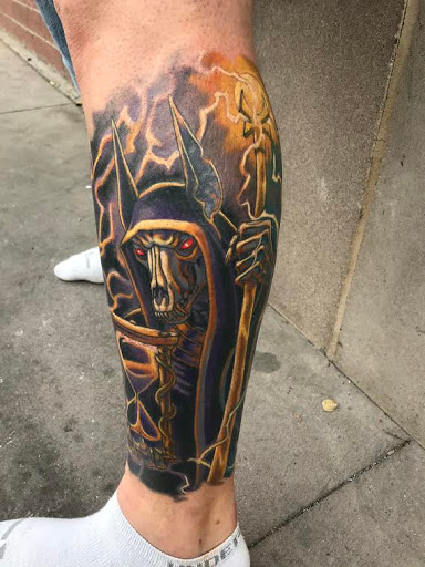 Explore tattoos inner bicep ideas, creative tattoo ideas in Gilbert, available at Fifth Estate Tattoo