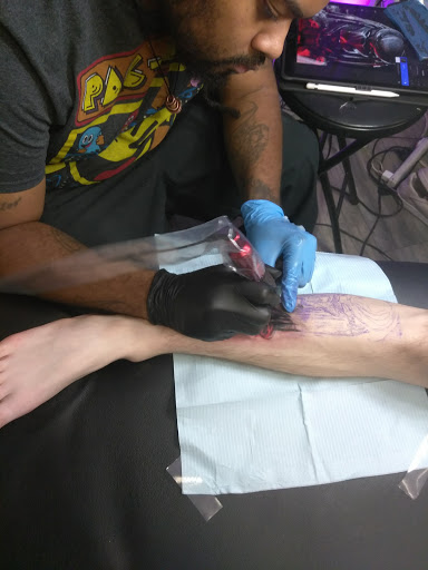 Explore sadness tattoo ideas, creative tattoo ideas in Atlanta, available at Iron Palm Tattoos & Body Piercing Atlanta