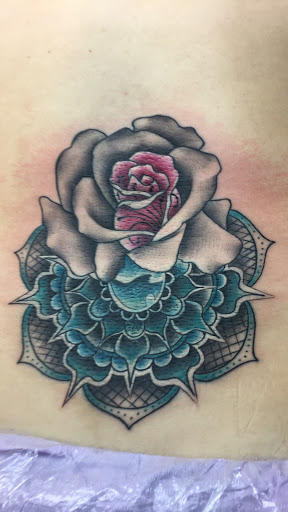 Explore left chest tattoo ideas, creative tattoo ideas in Arlington, available at Urbans Tattoo & Piercing Studio