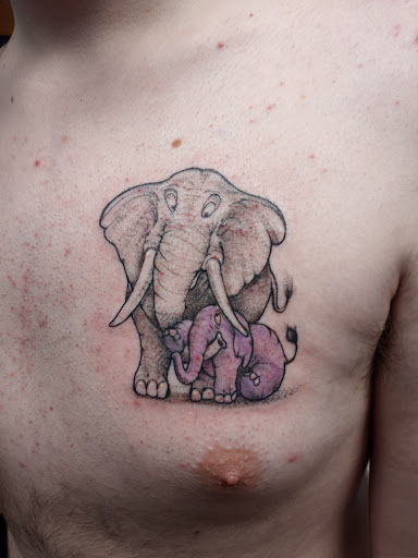 Explore rocket tattoo ideas, creative tattoo ideas in Billings, available at Inkredible Art Productions