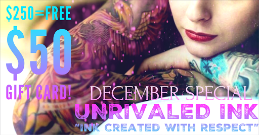 Explore large tattoo ideas, creative tattoo ideas in Cape Coral, available at UNRIVALED INK