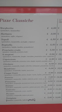 Pizzeria Reginella à Imola menu