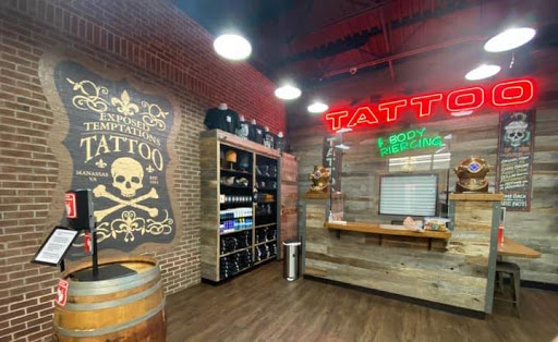 Explore simple spine tattoo ideas, creative tattoo ideas in Manassas, available at Exposed Temptations Tattoo