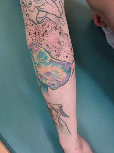 Explore tattoo ideas for men military, creative tattoo ideas in East Bend, available at Queen Bee Piercing and Tattoo