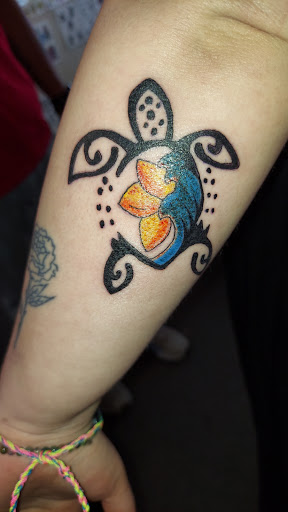 Explore ankle tattoos ideas, creative tattoo ideas in Odessa, available at Little Dragon Tattoos Studio
