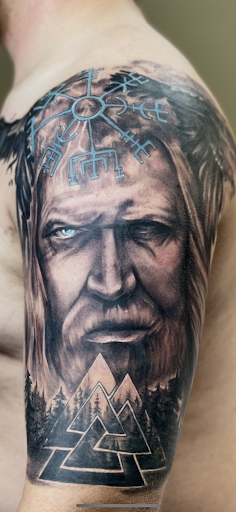 Explore tattoo ideas paw print, creative tattoo ideas in Clarksville, available at Dark Raine Tattoo