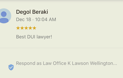 Criminal Justice Attorney «The Law Office K. Lawson Wellington», reviews and photos