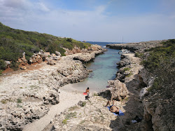 Platja de Cala Estreta'in fotoğrafı çok temiz temizlik seviyesi ile