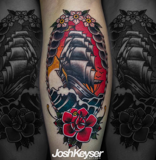 Explore celtic cross tattoo ideas, creative tattoo ideas in Birmingham, available at Revolution Ink