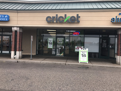 Cricket Wireless, 12940 Riverdale Dr NW #300, Coon Rapids, MN 55448, USA, 