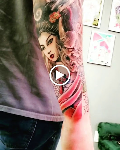 Explore meaningful full sleeve tattoo ideas, creative tattoo ideas in Scottsbluff, available at SCOTTSBLUFF TATTOO STUDIO