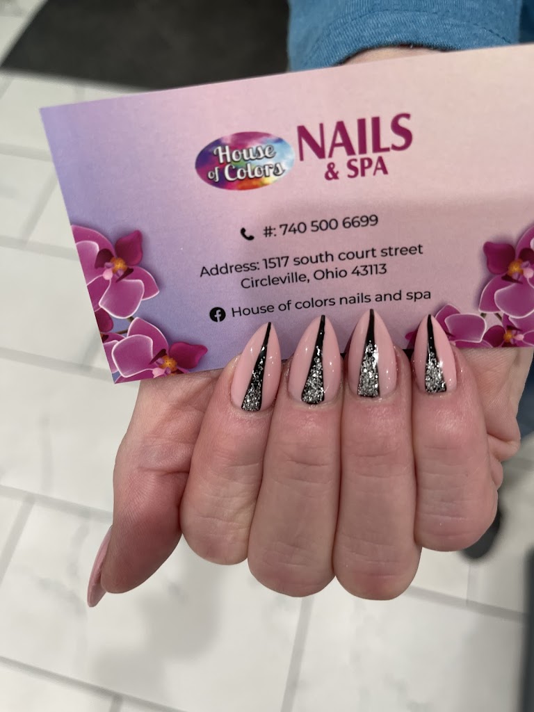 HOUSE OF COLORS NAILS & SPA 43113
