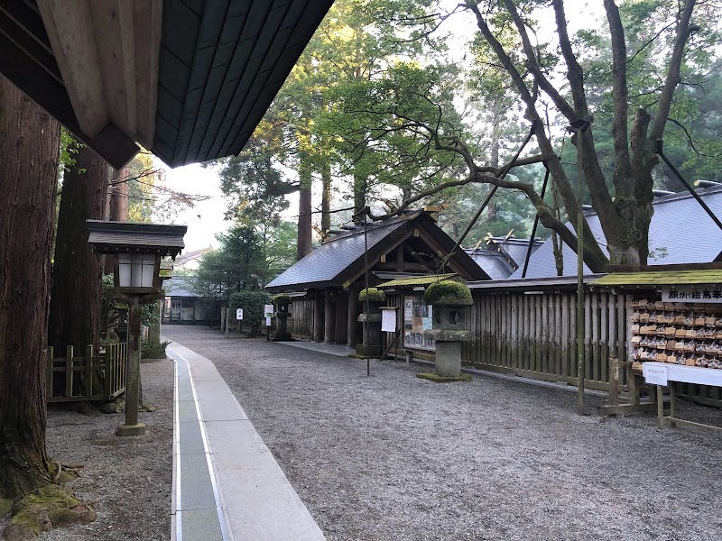 天岩戸神社 参拝者駐車場