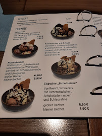 UTSICHT Café & Restaurant à Husum menu