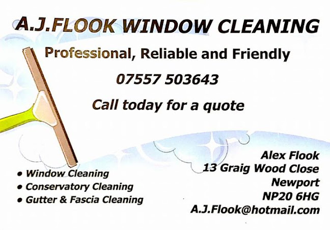 Comments and reviews of A J FLOOK WINDOW CLEANING