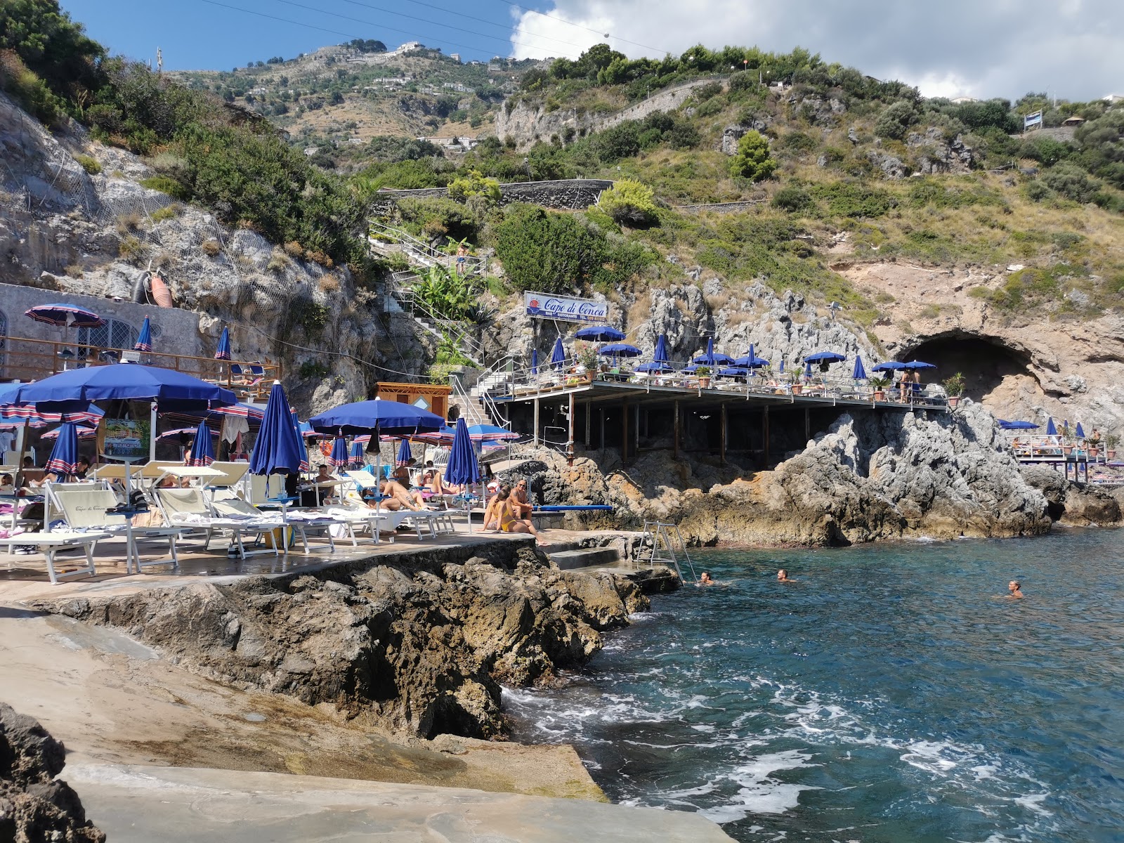 Lido Capo di Conca'in fotoğrafı plaj tatil beldesi alanı