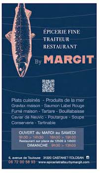 Restaurant BY MARGIT à Castanet-Tolosan (la carte)