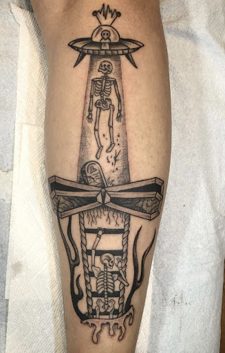 Explore small colourful tattoo ideas, creative tattoo ideas in Brooklyn, available at Hand of Glory Tattoo & Piercing