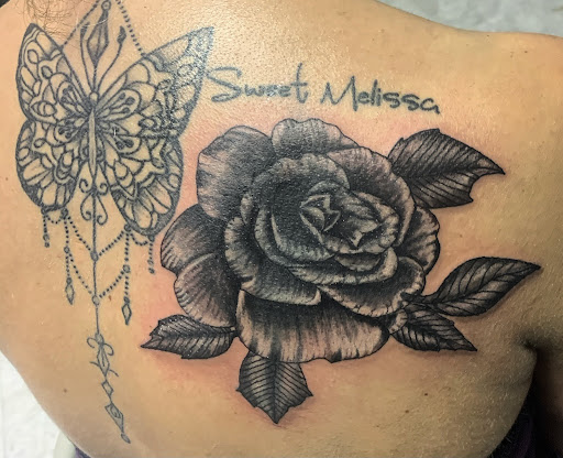 Explore hell tattoo ideas, creative tattoo ideas in Hudson Falls, available at ALTERED ADDICTION TATTOOS