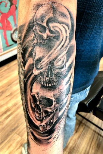 Explore protector tattoo ideas, creative tattoo ideas in Mchenry, available at Lunchbox Tattoo and Body Piercing