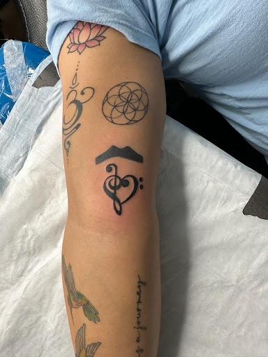 Explore barb wire tattoo ideas, creative tattoo ideas in Renton, available at Rum Thai Tattoo