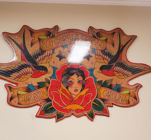 Tattoo Shop «Blu Gorilla Tattoo», reviews and photos, 1409 King St, Charleston, SC 29403, USA