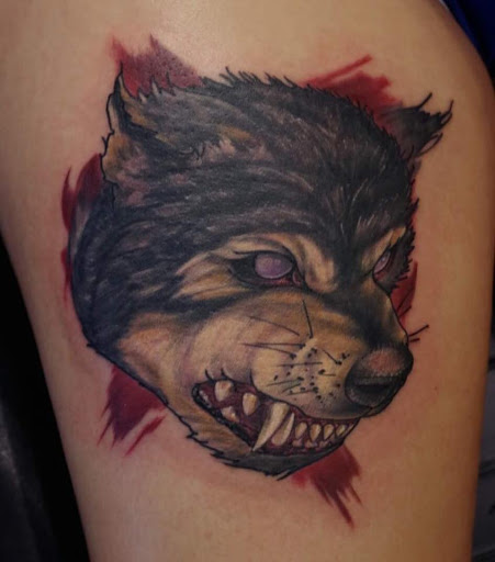 Explore clock tattoo ideas for females, creative tattoo ideas in Warrior, available at The Great Wilderness Tattoo