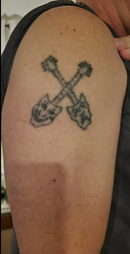 Explore tattoo flag ideas, creative tattoo ideas in Lake Mary, available at Balinese Tattoo USA