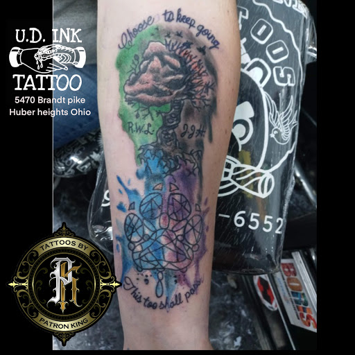 Explore baseball tattoos ideas, creative tattoo ideas in Dayton, available at Uppity Tattoos