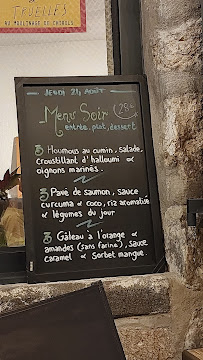 Menu du Les Mûriers - Restaurant Café à Meyras