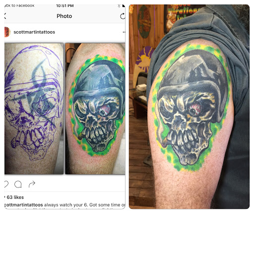 Find lion hand tattoo ideas for men for your next unique tattoo in Orlando at Good Vibrations Ink Tattoo and Body Piercing