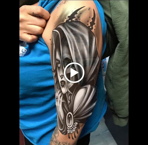 Explore couple initial tattoo ideas, creative tattoo ideas in Goldsboro, available at HabitTats Tattoos & Body Piercing