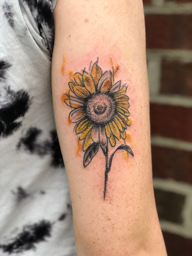 Explore whitetail deer tattoo ideas, creative tattoo ideas in Sanford, available at Hudson & Company Tattoo Studio