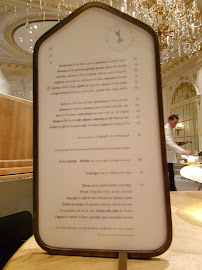 Restaurant Alain Ducasse au Plaza Athénée à Paris (la carte)
