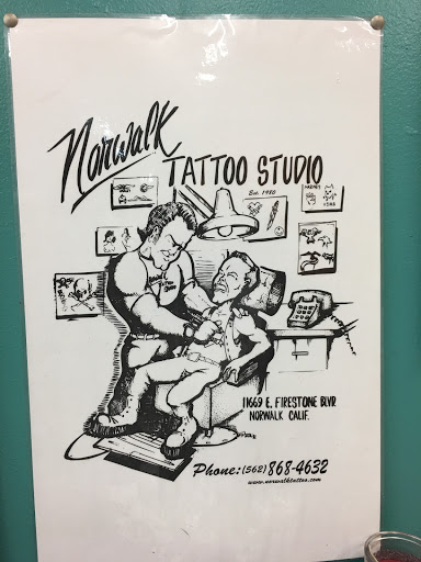 Tattoo Shop «Norwalk Tattoo Studio», reviews and photos, 11669 Firestone Blvd, Norwalk, CA 90650, USA