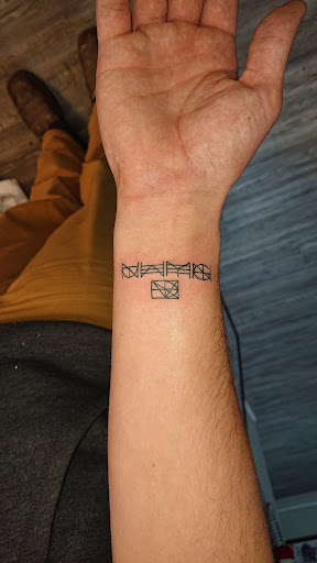 Explore half heart tattoo ideas, creative tattoo ideas in Jonesboro, available at Immortal Ink