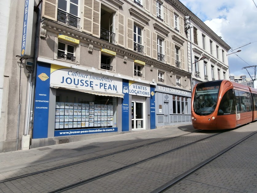 Cabinet immobilier Jousse Péan Agence immobilière LE MANS à Le Mans