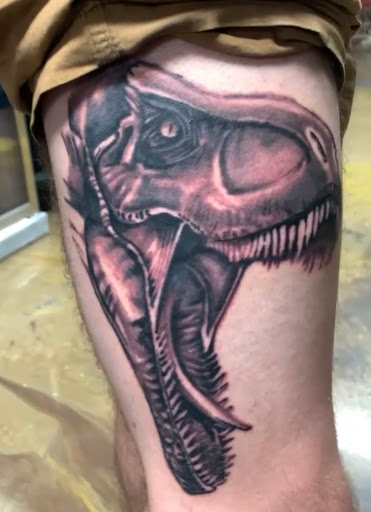 Explore leg tattoo ideas men, creative tattoo ideas in El Paso, available at DBSTattoo Studio