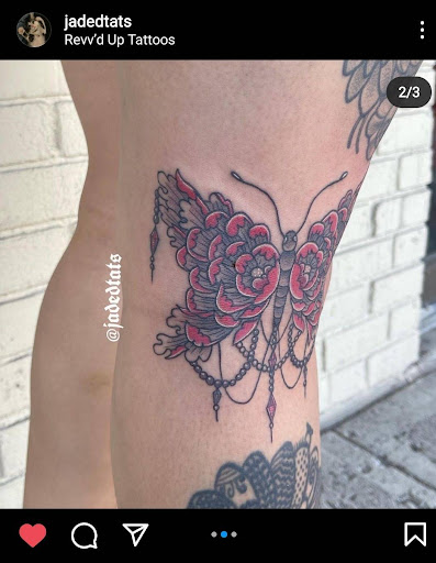 Explore side of wrist tattoo ideas, creative tattoo ideas in Indianapolis, available at Revved Up Tattoos