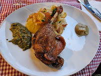 Confit de canard du Restaurant français Le Cantou à Collonges-la-Rouge - n°1