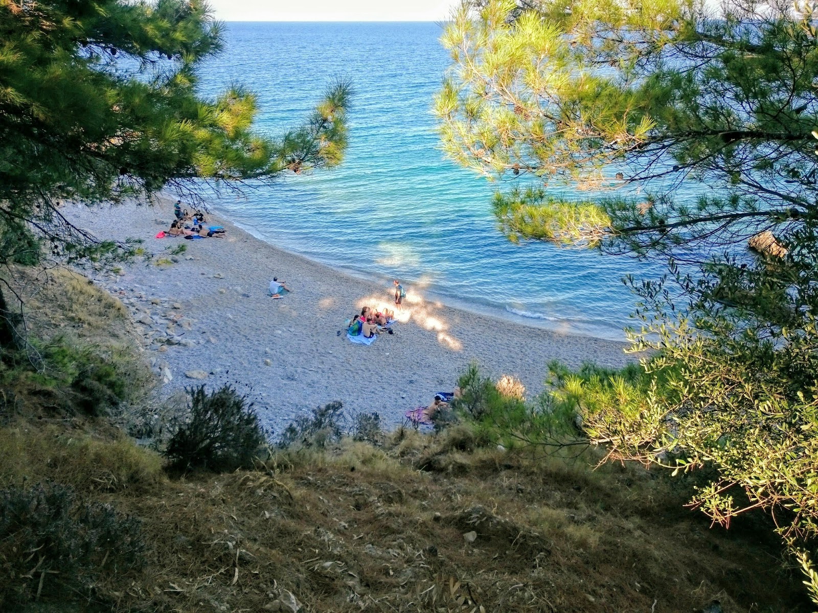 Foto di Mirsinidi Beach zona selvaggia