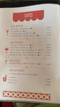 Menu / carte de La Puerta Del Sol à Évian-les-Bains