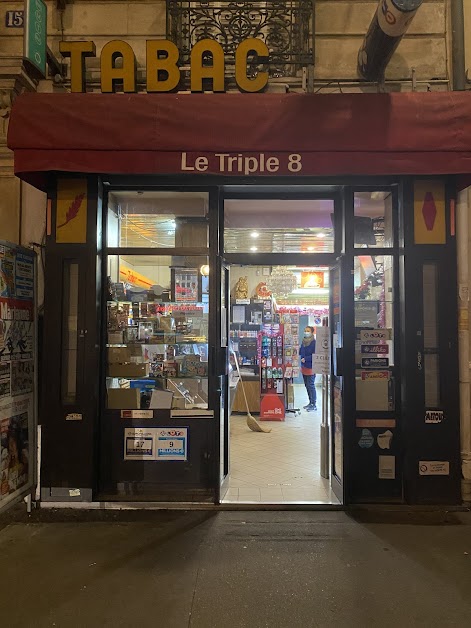 Le Triple 8 - Tabac,Presse,FDJ,Cigarettes Électroniques à Paris (Paris 75)